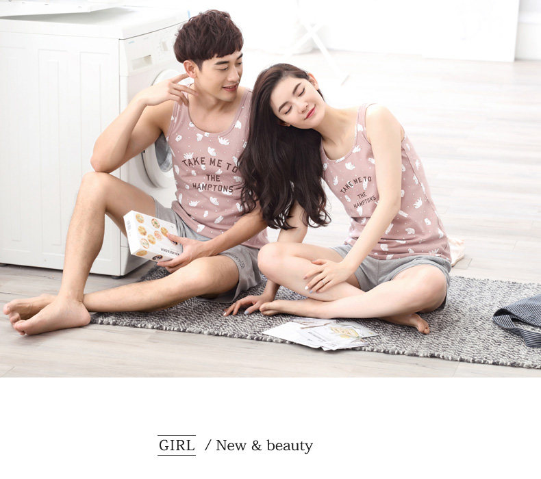 Pyjama mixte en Coton à sans manches - Ref 3005208 Image 6