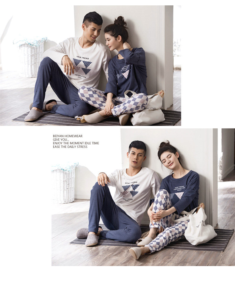 Pyjama mixte en Coton à manches longues - Ref 3005183 Image 13