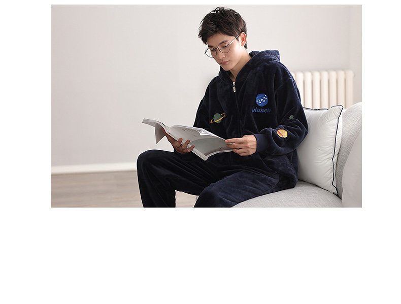 Pyjama mixte en Polyester Polyester  à manches longues - Ref 3005166 Image 9