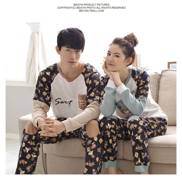 Pyjama mixte en Coton à manches longues - Ref 3005148 Image 7