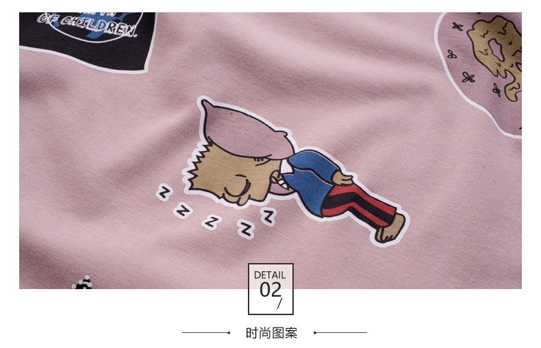 Pyjama mixte en Coton à manches longues - Ref 3005091 Image 22