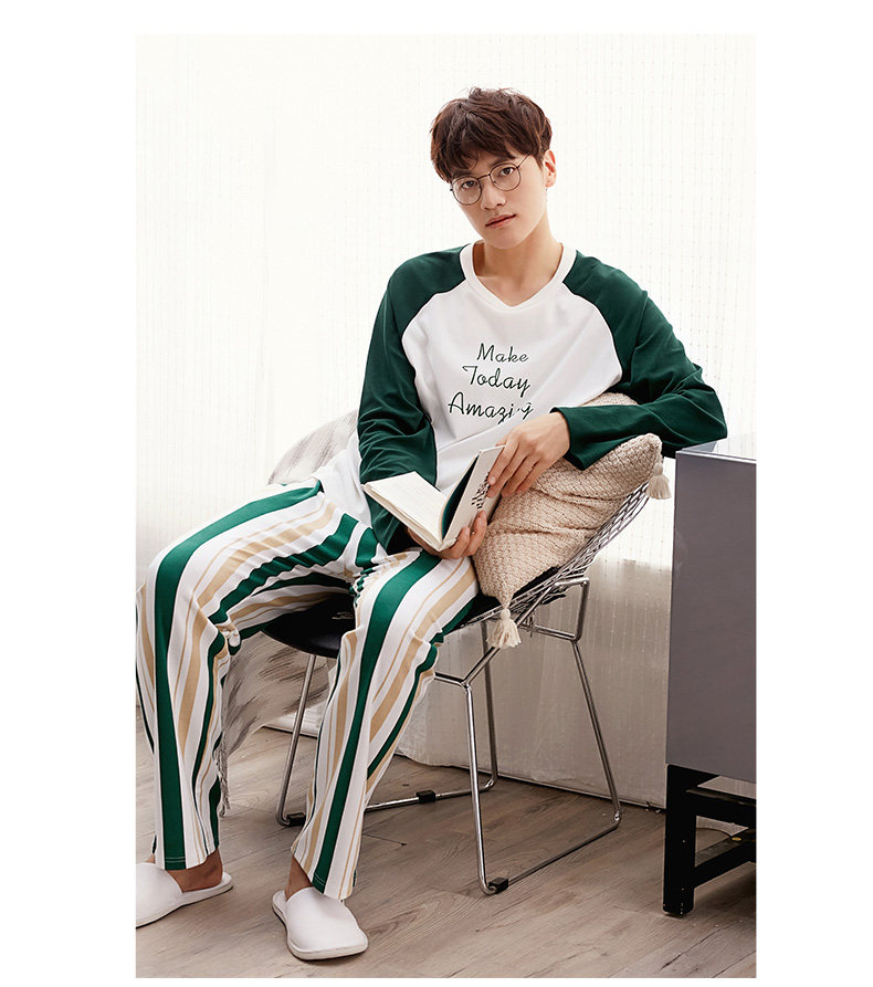 Pyjama mixte en Coton à manches longues - Ref 3005104 Image 19