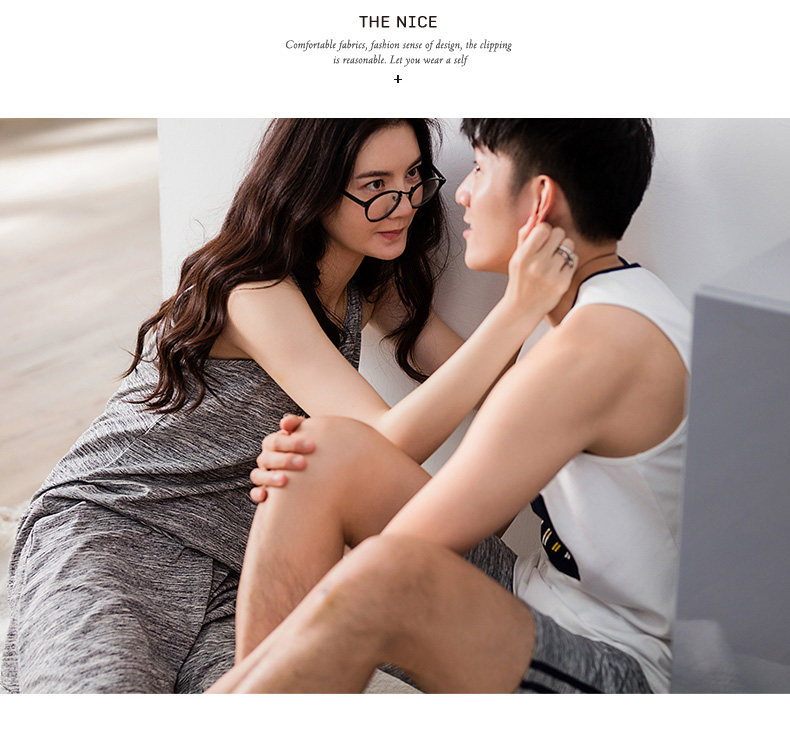 Pyjama mixte en Coton à sans manches - Ref 3005216 Image 21