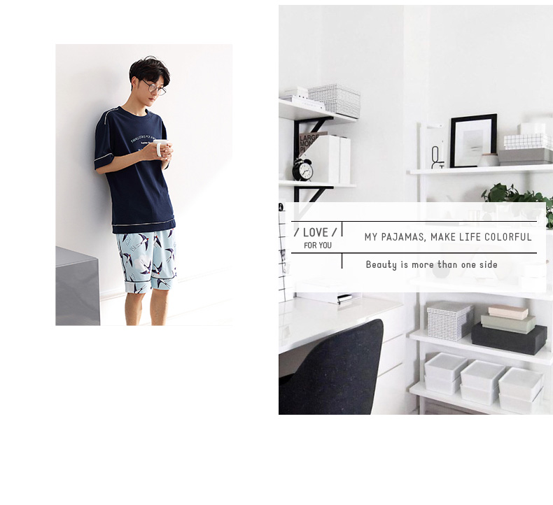 Pyjama mixte en Coton à manche courte - Ref 3005163 Image 10