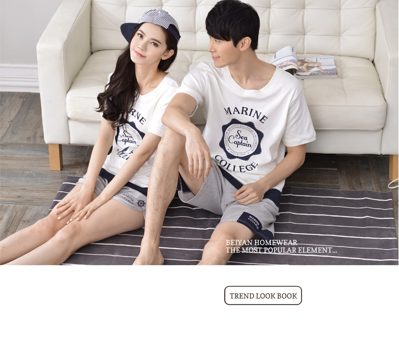 Pyjama mixte en Coton à manche courte - Ref 3005125 Image 6