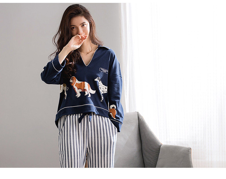 Pyjama mixte en Coton à manches longues - Ref 3004307 Image 20