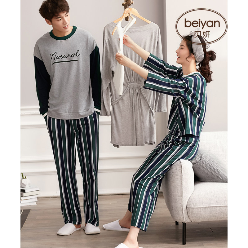 Pyjama mixte en Coton à manches longues - Ref 3005204 Image 5