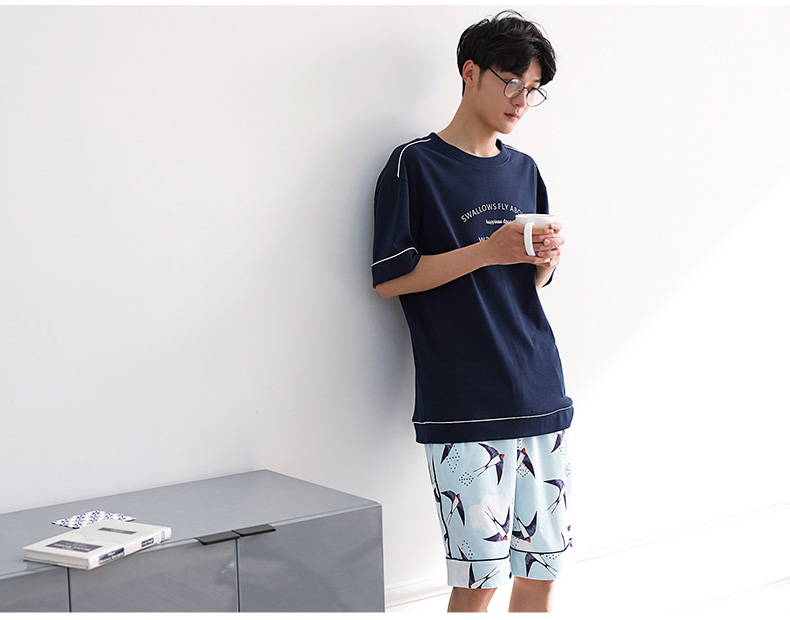 Pyjama mixte en Coton à manche courte - Ref 3005219 Image 18