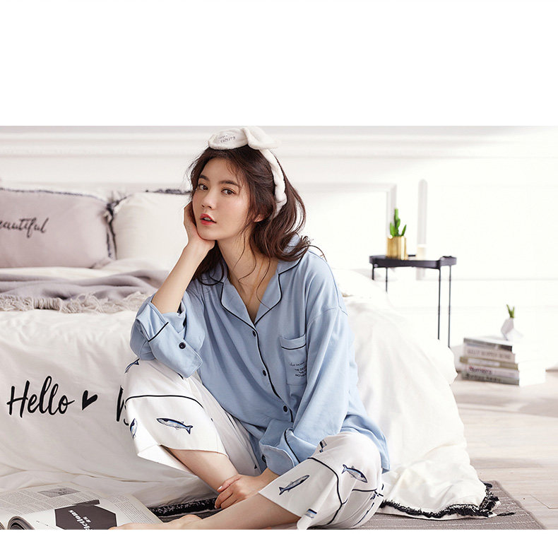 Pyjama mixte en Coton à manches longues - Ref 3005174 Image 18