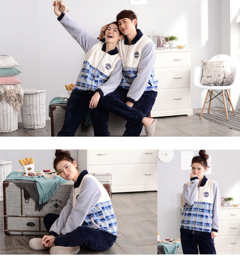 Pyjama mixte en Polyester Polyester  à manches longues - Ref 3005221 Image 8