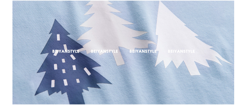 Pyjama mixte en Coton à manche courte - Ref 3005206 Image 25