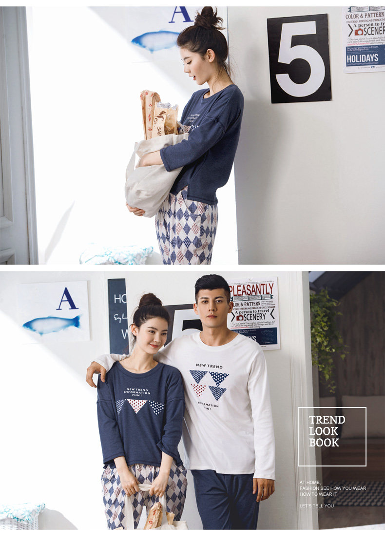 Pyjama mixte en Coton à manches longues - Ref 3005183 Image 8