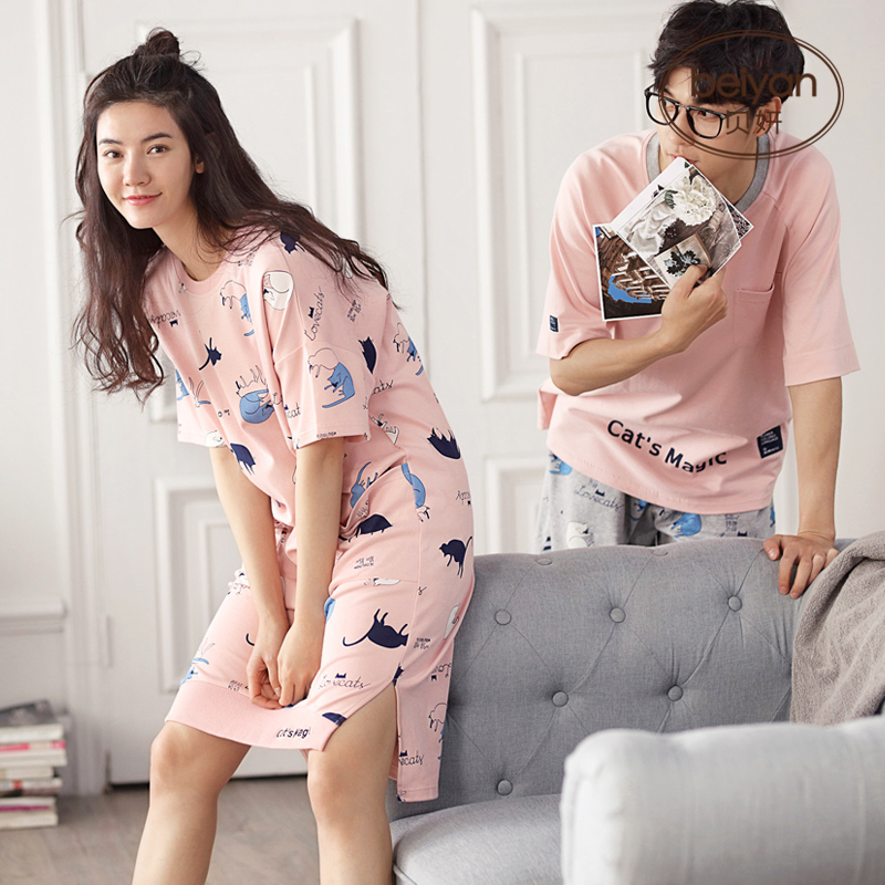 Pyjama mixte en Coton à manche courte - Ref 3005195 Image 5