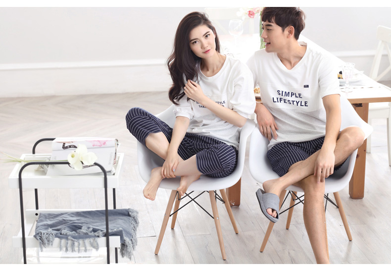 Pyjama mixte en Coton à manche courte - Ref 3005193 Image 43