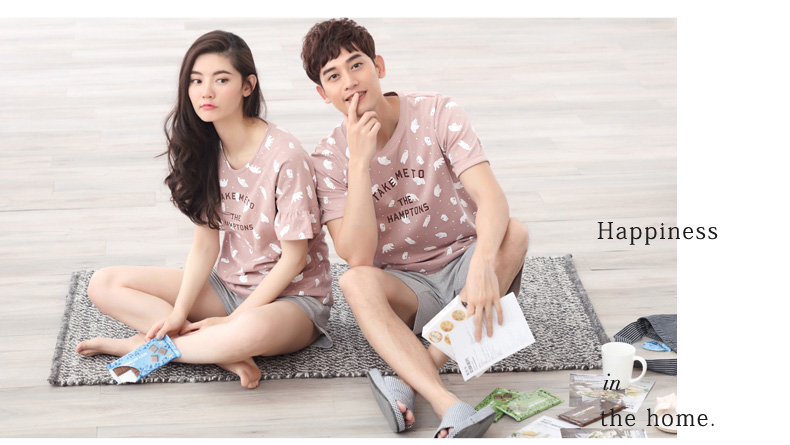 Pyjama mixte en Coton à manche courte - Ref 3005213 Image 39