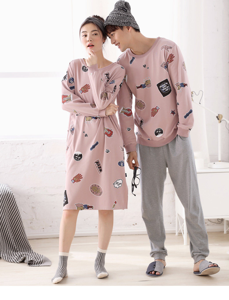 Pyjama mixte en Coton à manches longues - Ref 3005091 Image 6