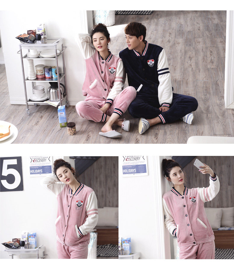 Pyjama mixte en Polyester Polyester  à manches longues - Ref 3005250 Image 8