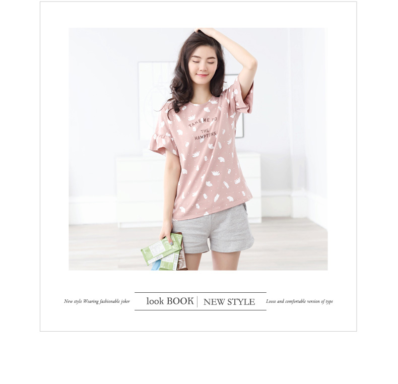 Pyjama mixte en Coton à manche courte - Ref 3005213 Image 26