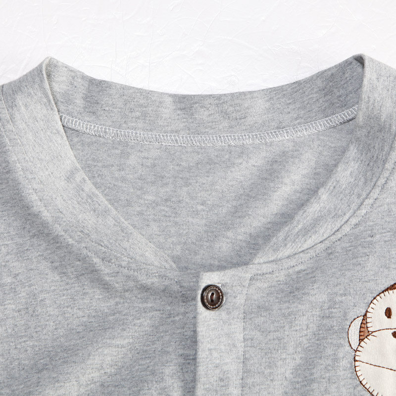 Pyjama mixte en Coton à manches longues - Ref 3005169 Image 4