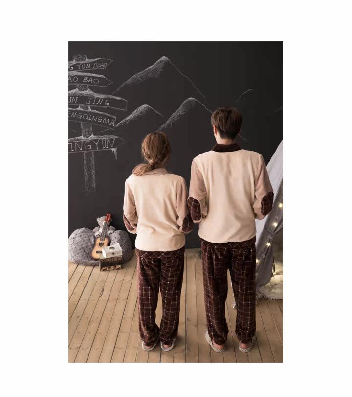 Pyjama mixte en Polyester Polyester  à manches longues - Ref 3005226 Image 15