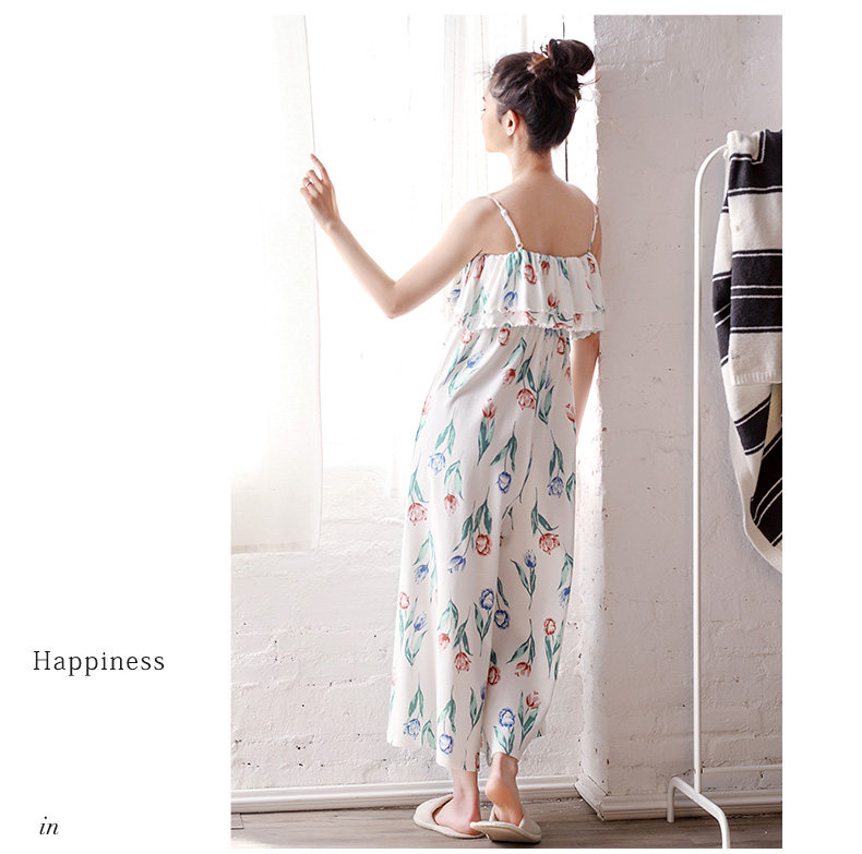 Pyjama pour femme en Coton à sling - Ref 2993208 Image 10