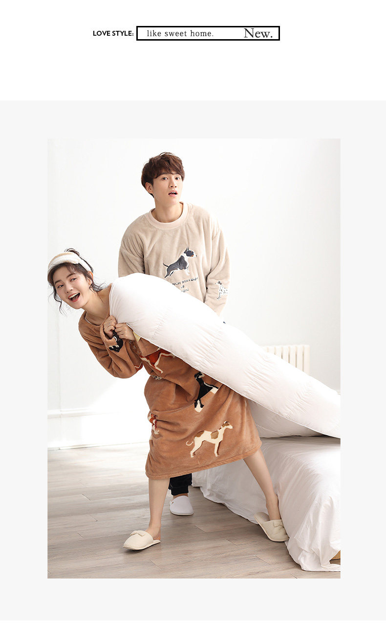 Pyjama mixte en Polyester Polyester  à manches longues - Ref 3005111 Image 12