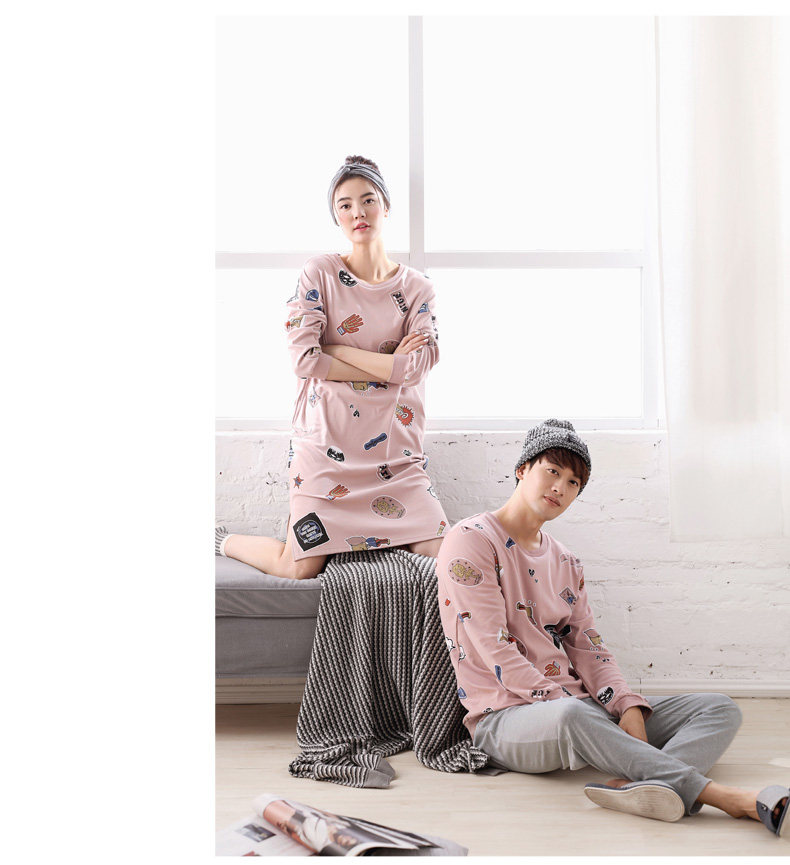 Pyjama mixte en Coton à manches longues - Ref 3005091 Image 14