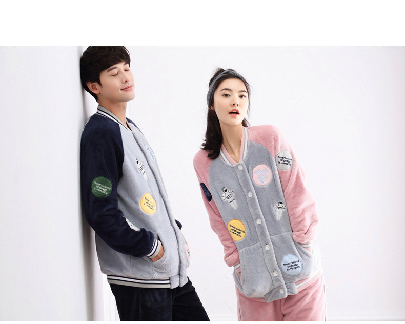 Pyjama mixte en Polyester Polyester  à manches longues - Ref 3005207 Image 8