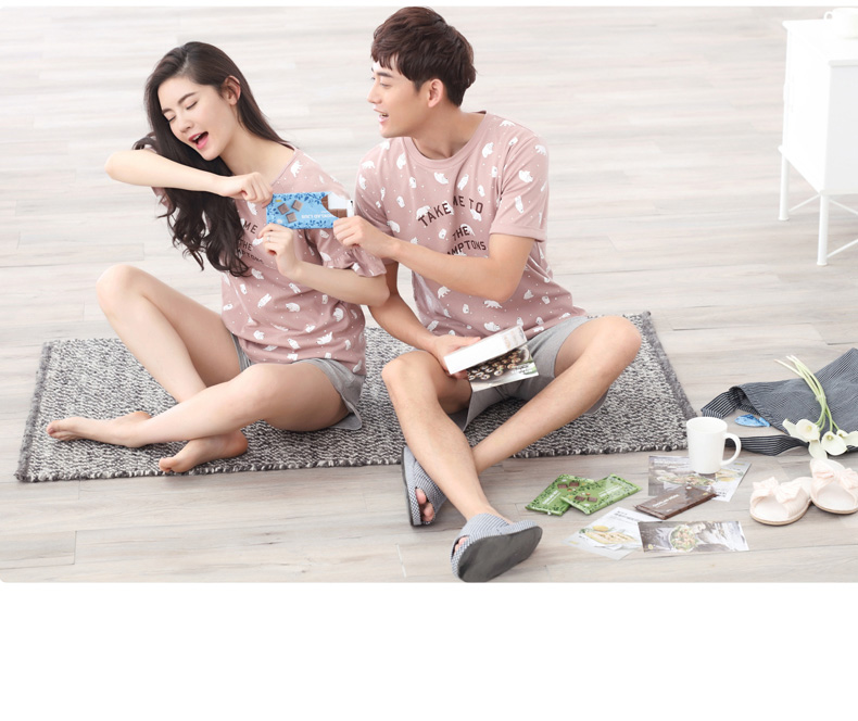 Pyjama mixte en Coton à manche courte - Ref 3005213 Image 37