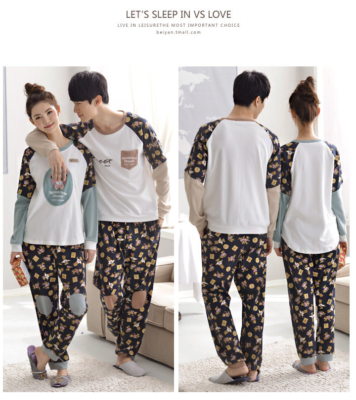 Pyjama mixte en Coton à manches longues - Ref 3005148 Image 10