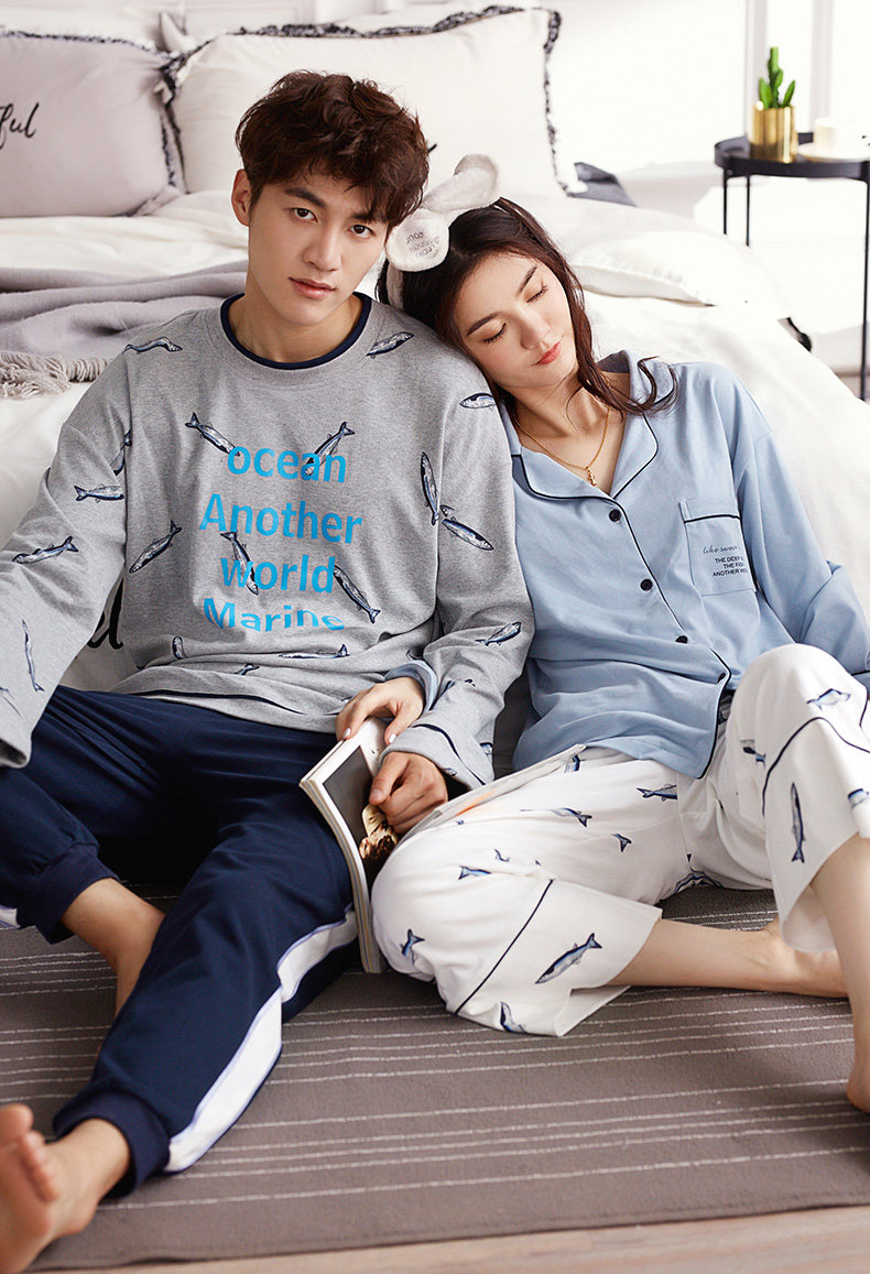 Pyjama mixte en Coton à manches longues - Ref 3005174 Image 12