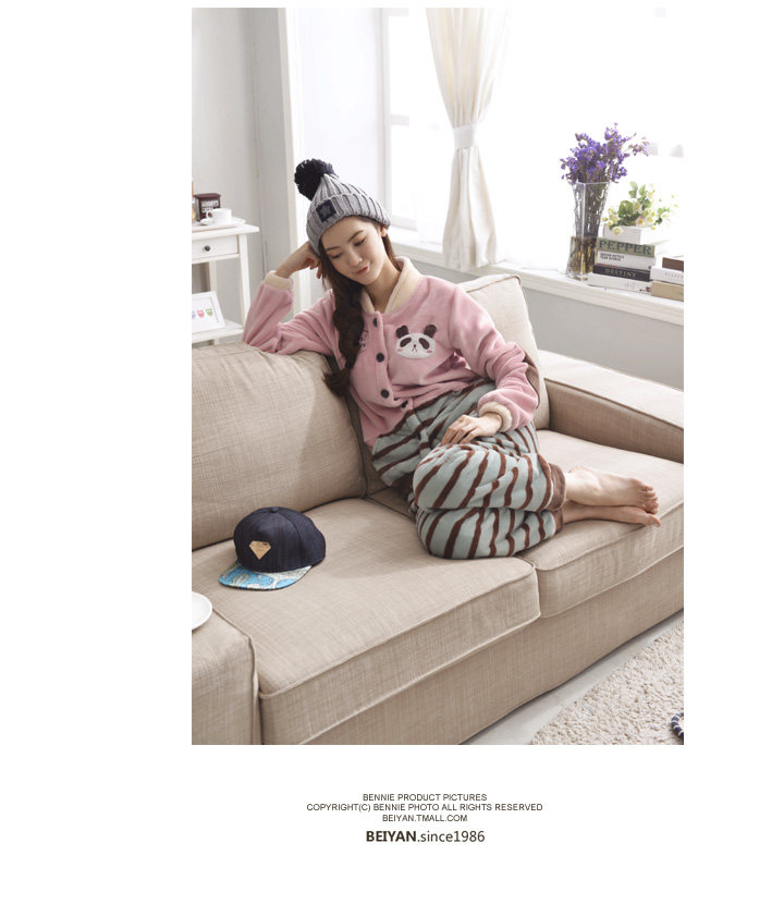 Pyjama mixte en Polyester Polyester  à manches longues - Ref 3005257 Image 24