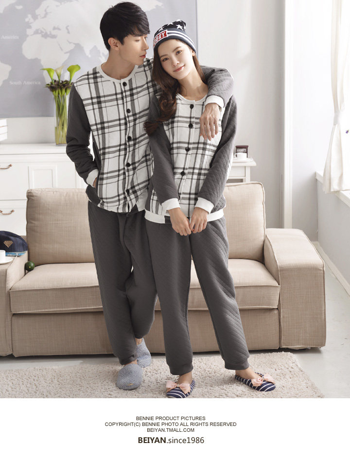 Pyjama mixte en Coton à manches longues - Ref 3005115 Image 6