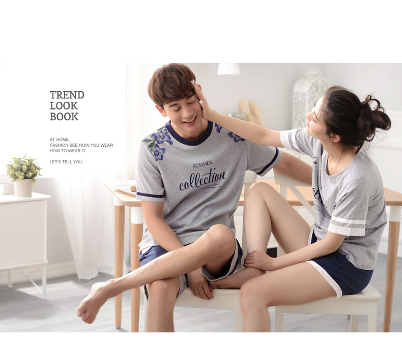 Pyjama mixte en Coton à manche courte - Ref 3005189 Image 11