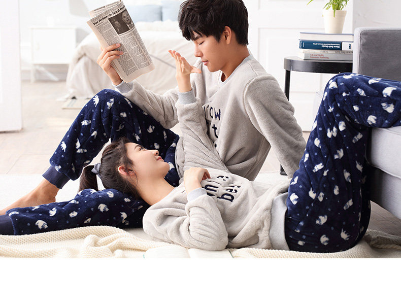 Pyjama mixte en Polyester Polyester  à manches longues - Ref 3005191 Image 6