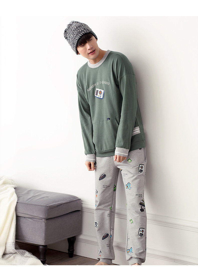 Pyjama mixte en Coton à manches longues - Ref 3005167 Image 16