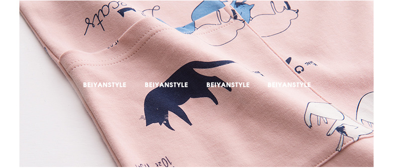 Pyjama mixte en Coton à manche courte - Ref 3005195 Image 27