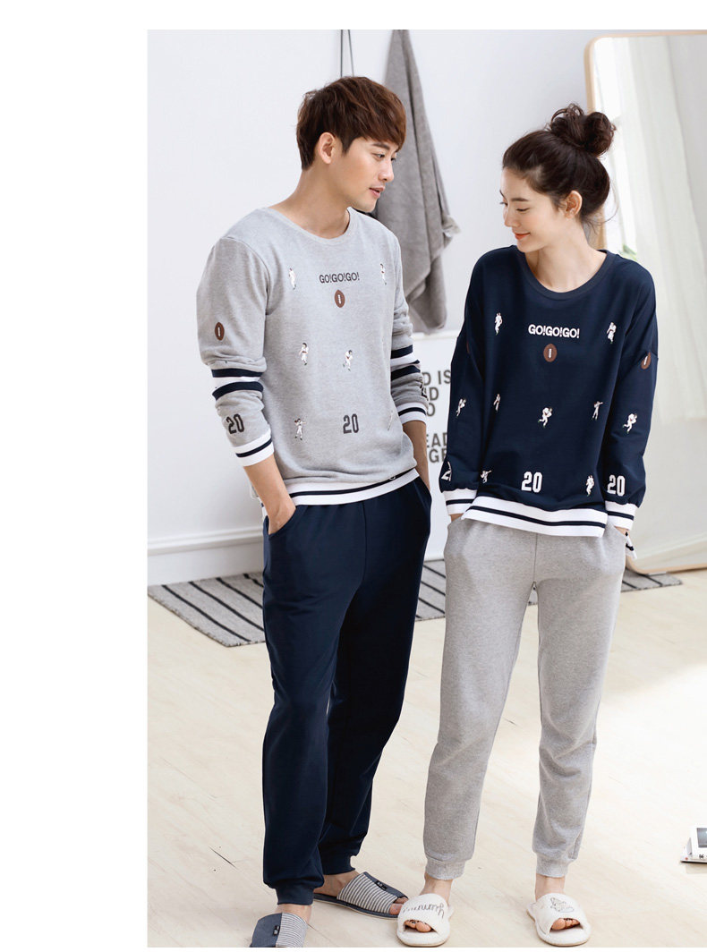 Pyjama mixte en Coton à manches longues - Ref 3005140 Image 16