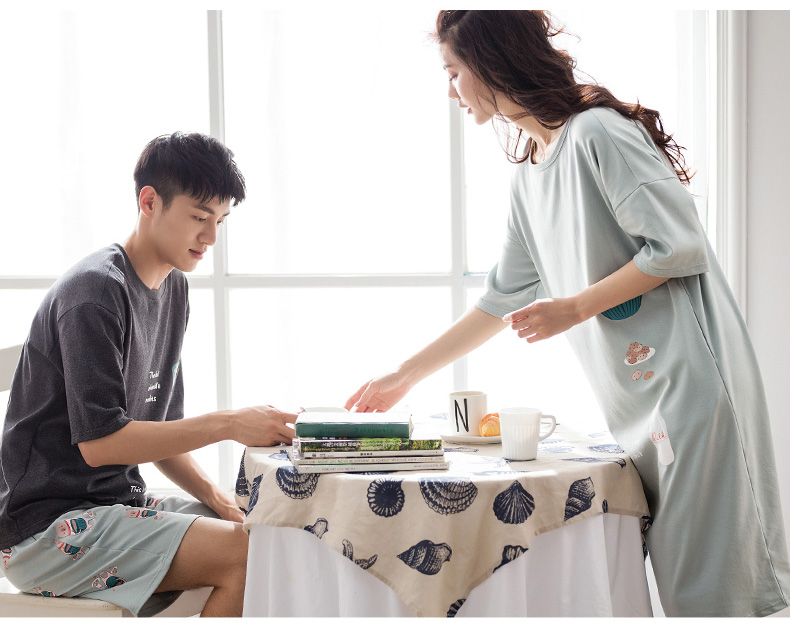 Pyjama mixte en Coton à manche courte - Ref 3005100 Image 14