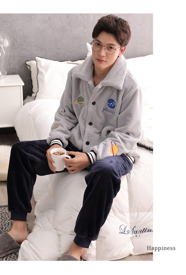 Pyjama mixte en Polyester Polyester  à manches longues - Ref 3005252 Image 18