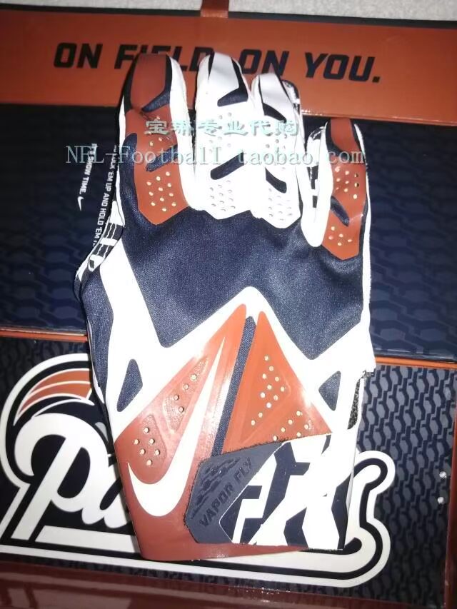 Găng tay bóng bầu dục Vapor Fly Patriots Patriot Player Edition Spot - bóng bầu dục găng tay bóng bầu dục