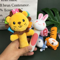 Fabric bb stick hand crank Bell hand bell baby hand toy training hand grip Bell can bite baby hand pinch Bell Bell