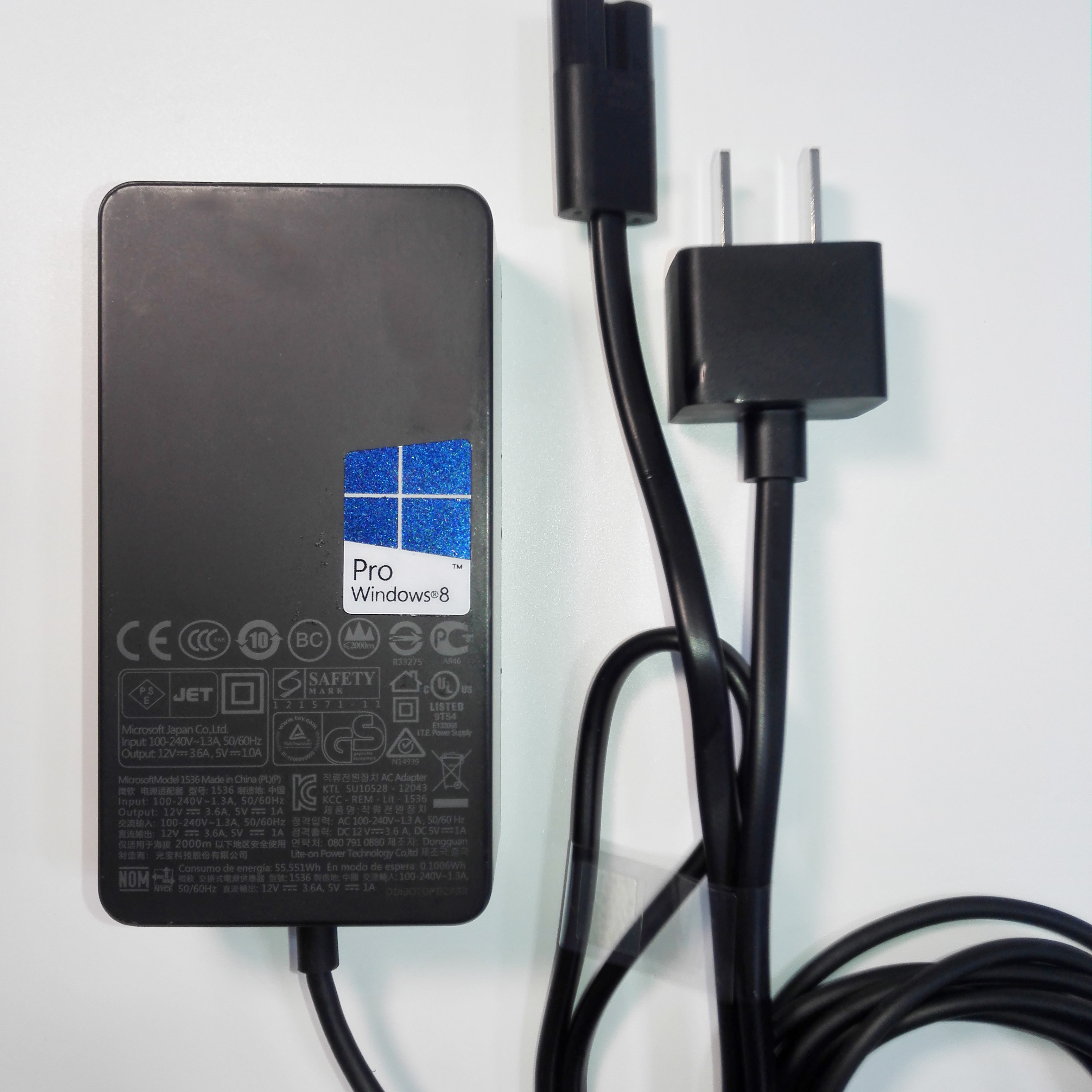 Microsoft Tablet Surface pro2 1 sạc 12V3.6A RT Power Adapter cáp 48W phụ kiện