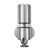 Hotel bathroom stainless steel wall-mounted manual shower gel box soap dispenser hand sanitizer dispenser hand sanitizer press bottle