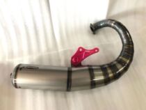 Taiwan RRGSJISO DIO50 changed to full group 125CC Thai gunpipe elephant Tube Elephant nasal tube exhaust pipe