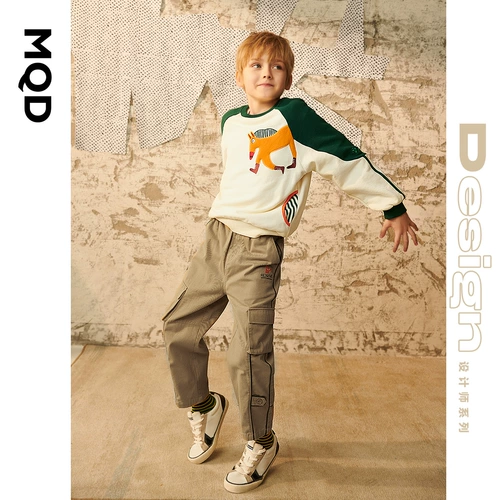 Дизайнерская летняя одежда, демисезонная детская толстовка, круглый воротник, подходит для подростков