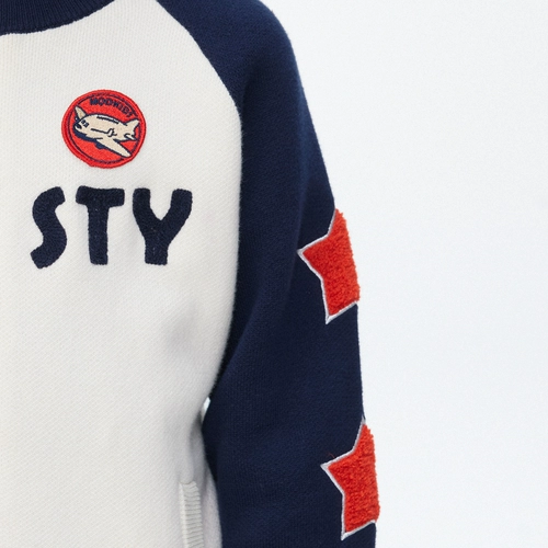 MQD Летняя одежда, свитер, кардиган, осенняя детская трикотажная куртка