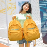 Брендовый ранец, рюкзак для путешествий, универсальная сумка через плечо, для средней школы, в корейском стиле, ткань оксфорд