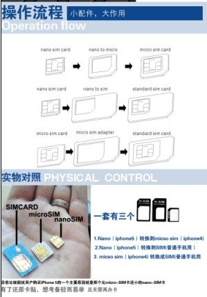 Adaptateur pour cartes SIM - Ref 311241 Image 3