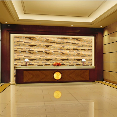 Металлическая стеклянная мозаика на стену